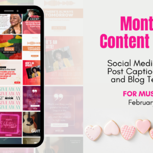 Monthly Content Bundle for Musicians (February 2025)
